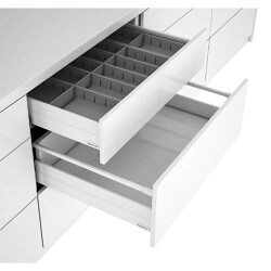 Samet Alphabox Yavaşlatıcılı Takım 600mm Antrasit - Samet