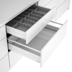 Samet Alphabox Yavaşlatıcılı Takım 600mm Gri - Samet