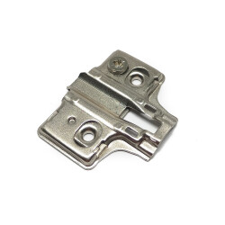 Samet Hinge Base Star Track Adjustable 5Mm Countersunk Nickel - Samet