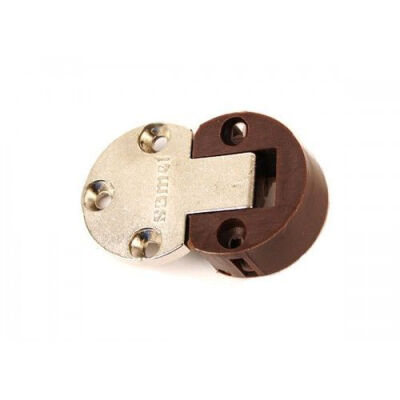 Samet Hinge Drop Cover Brown - 1