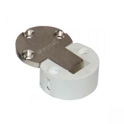 Samet Hinge Drop Cover White - 1