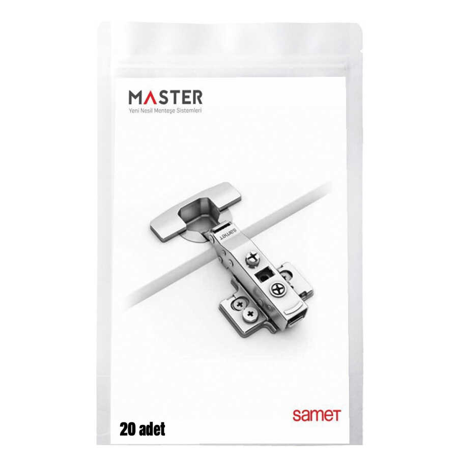 Samet Master Frenli Menteşe SDB 48 Eksen 1PK: 20 Adet