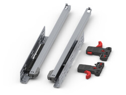 Samet Smart Slide Kısmi Açılımlı 50 cm Frenli Ray, Mandallar Dahil - Samet