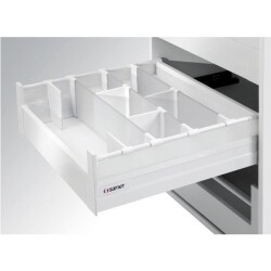 Samet Smartbox Ara Bölme Alüminyum Panel Beyaz 1200mm - Samet