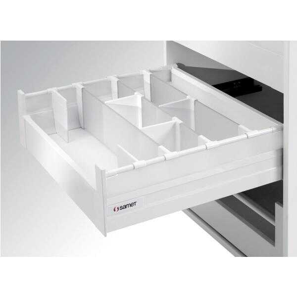 Samet Smartbox Ara Bölme Panel Tutucu Gri H120