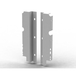 Samet Smartbox Arka Panel Tutucu 18mm Gri Çift Bordür Set - 1