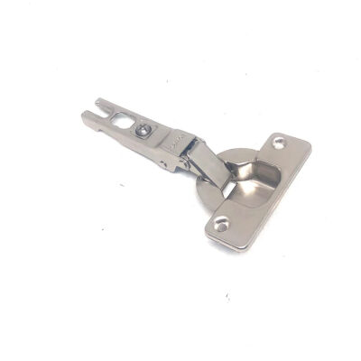 Samet Thick Cover Flat Hinge Star Diameter 40 Dowel Diameter 10 Nickel - 1
