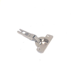 Samet Thick Cover, Flat Hinge, Star &Oslash;40 52 Axis, Nickel, (New) - Samet