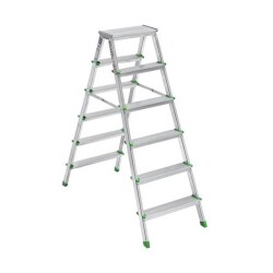 Saraylı Aluminum Ladder Double Sided 6+6 - Saraylı