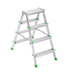 Saraylı Aluminum Ladder Double Sided 4+4 - Saraylı