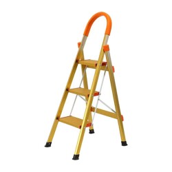 Saraylı Aluminum Ladder Gold Diamond 3 Steps - Saraylı