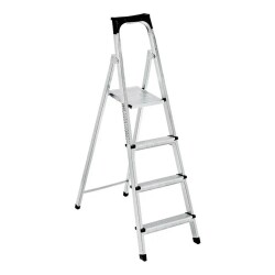 Saraylı Profile Ladder 3+1 Galvanized Coated Metal - Saraylı