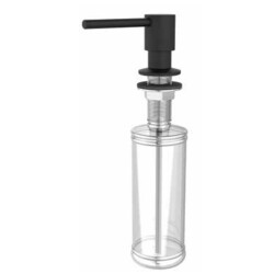 Schock 016 Liquid Soap Dispenser Nero Matt Black - 1