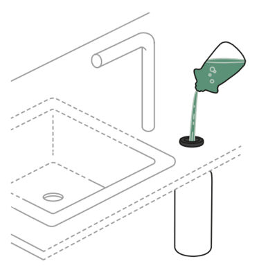 Schock 016 Sıvı Sabunluk Nero Mat Siyah - 2