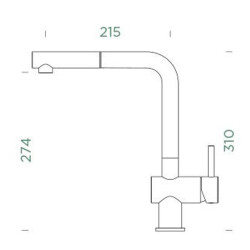 Schock Sink Mixer Taras Spiral - 2