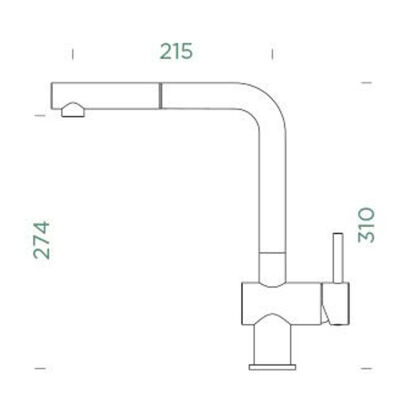 Schock Sink Mixer Taras Spiral - 2