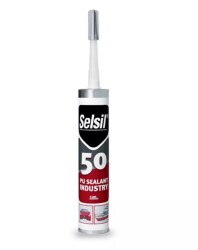 Selsil Poliüretan Mastik Beyaz 50 Shore 280 ml - Selsil