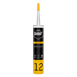 Selsil Ayna Silikonu Hybrıd Mırror 280 ML Beyaz - Selsil