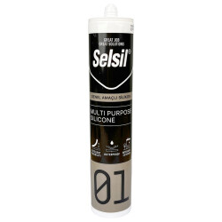 Selsil Genel Amaçlı Silikon 280 gr Şeffaf - Sel