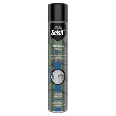 Selsil PU Montaj Köpüğü 750 ml 600 gr - 1