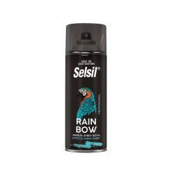 Selsil Rainbow Akrilik Sprey Boya Antrasit Gri RAL 7016 400m - Selsil