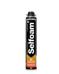 Selsil Selfoam B1 Fire Resistant Polyurethane Foam 750 Ml - Sel
