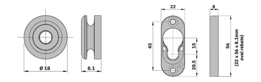 Şeritçioğlu Button Fix Flush Fix Yuva