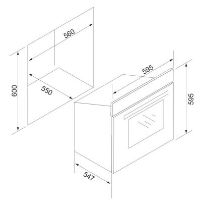 Silverline BO6501W01 Fırın S1 Manuel 6 Fonksiyonlu Beyaz - 2