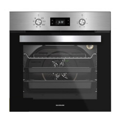 Silverline BO6504X01 Ankastre Fırın 12 Fonksiyon Solid Füme - Silverline