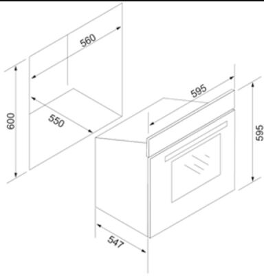 Silverline BO6505M01 Fırın S5 Ankastre Vizon - 2