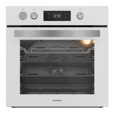 Silverline BO65P4W01 Airfryer Fırın S4 Buhar Destek Beyaz - 1