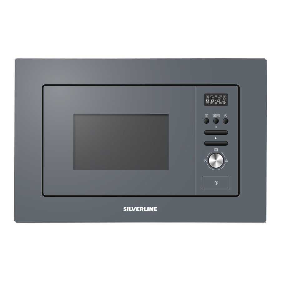 Silverline MW9018S01 Fırın Mikrodalga 20 lt Gri