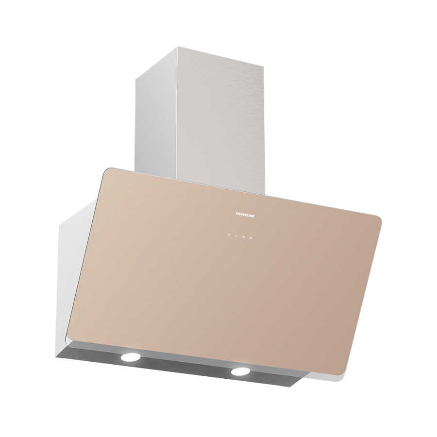 Silverline 3457 Soho Davlumbaz, 80 cm Vizon