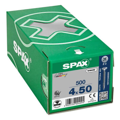 Spax Sunta Vidası 4.0x45 Galv Kaplama 1Pk:500 Adet - 1