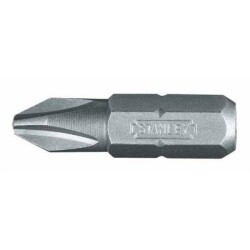 Stanley Yıldız Bits Uç Ph2 25 mm, 1 paket 100 adet - Stanley