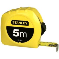 Stanley Şerrit Metre Sarı Çelik 5mt 19mm - 1