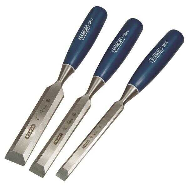 Stanley İskarpela Takım Seti 3lü (12, 18, 25 mm)