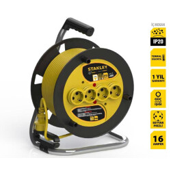 Stanley Makaralı Uzatma Kablosu Prof - 3G1.5mm - 50m - Stanley