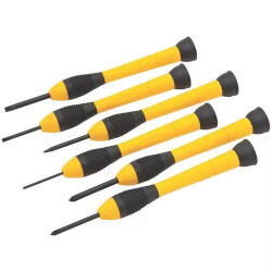 Stanley Precision Screwdriver Set Bi Material 6 Pieces - 2