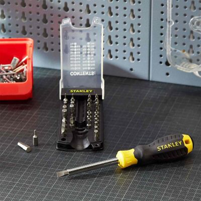 Stanley STHT0-70885 Multibit Tornavida Seti 34 Parça - 2