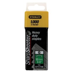 Stanley Zımba Teli Ağır 12 mm, 1000 adet - Stanley