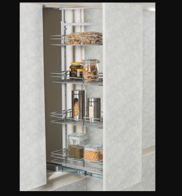 Starax 1121 Teleskoik Kiler Yükseklik 1250 x 1400mm Krom - 1