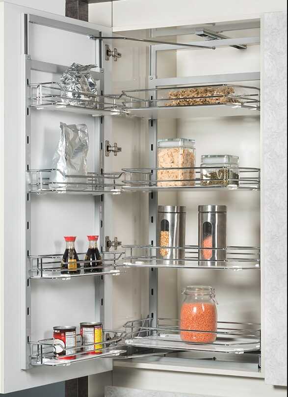 Starax 1221 Premium İkiz Kiler Krom 1250 x 1400mm - Starwood Yapı