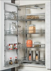 Starax 1221 Premium İkiz Kiler Krom 1250 x 1400mm - Starax