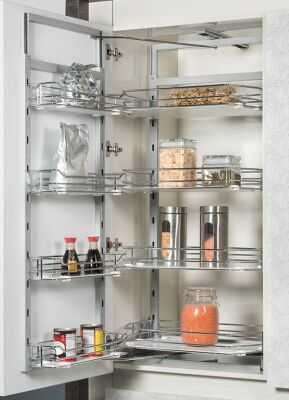 Starax 1223 Chrome Pantry Twin - 2