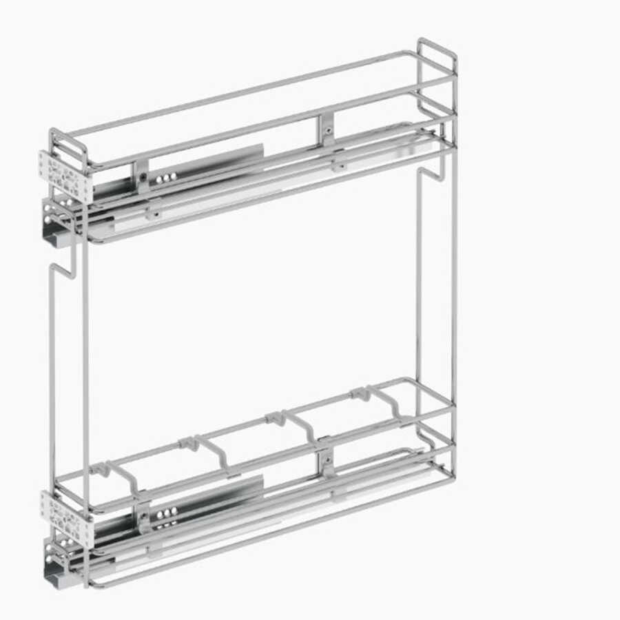 Starax 2421 Gizli Tandem Raylı Şişelik Tek Açılım Sağ 15 cm