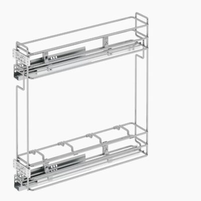 Starax 2421 Gizli Tandem Raylı Şişelik Tek Açılım Sağ 15 cm - 1