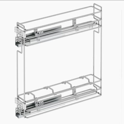 Starax 2422 Hidden Rail Bottle Holder (Single Opening) - 1