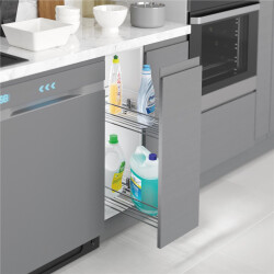 Starax 2424 Detergent Dispenser with Hidden Rail (Single Opening) Right - 2