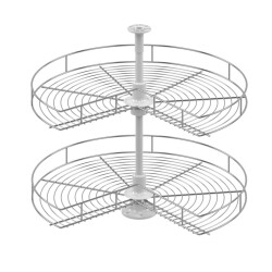 Starax 3021 3/4 Döner Sepet Takımı 74 cm Krom - Starax